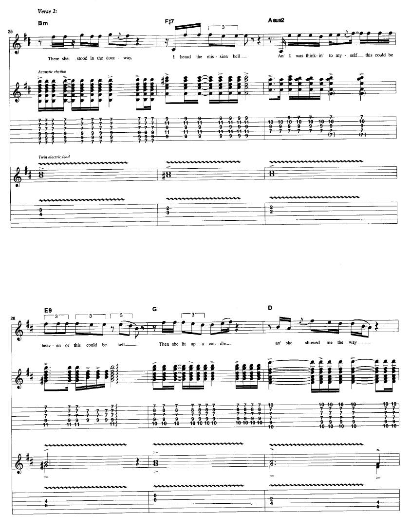 Hotel Californi吉他谱 