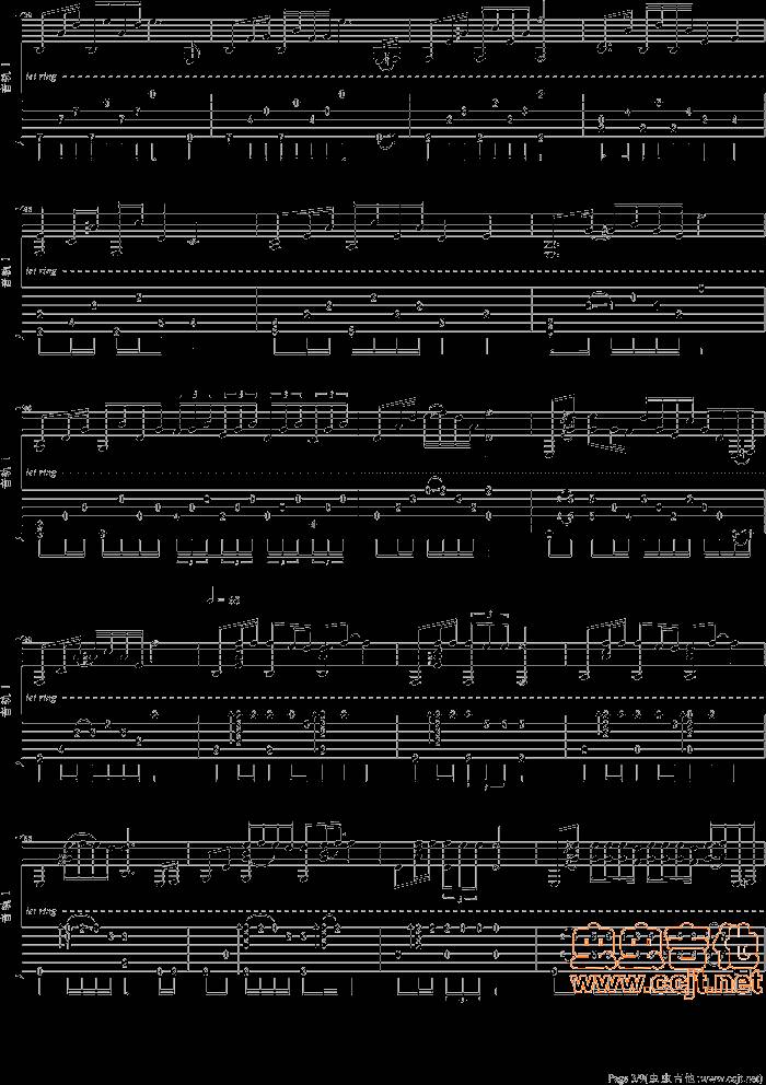 Hotel California-加州旅馆(指弹版)吉他谱