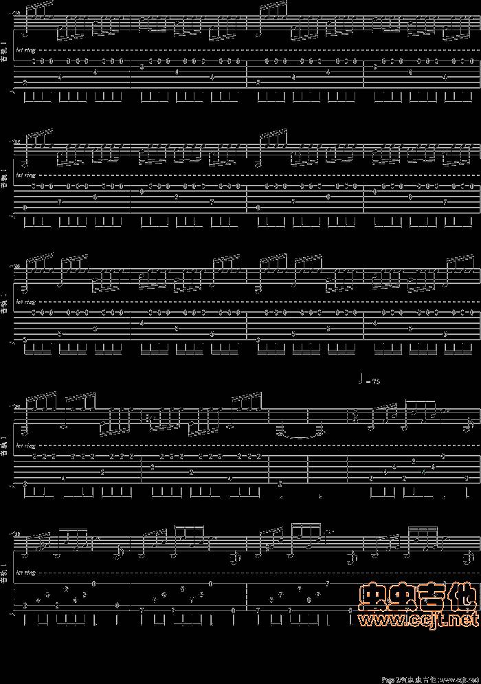 Hotel California-加州旅馆(指弹版)吉他谱