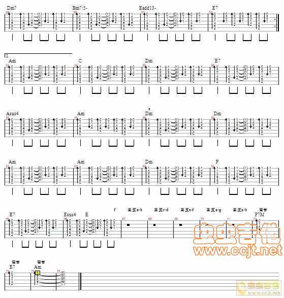 无法原谅吉他谱 