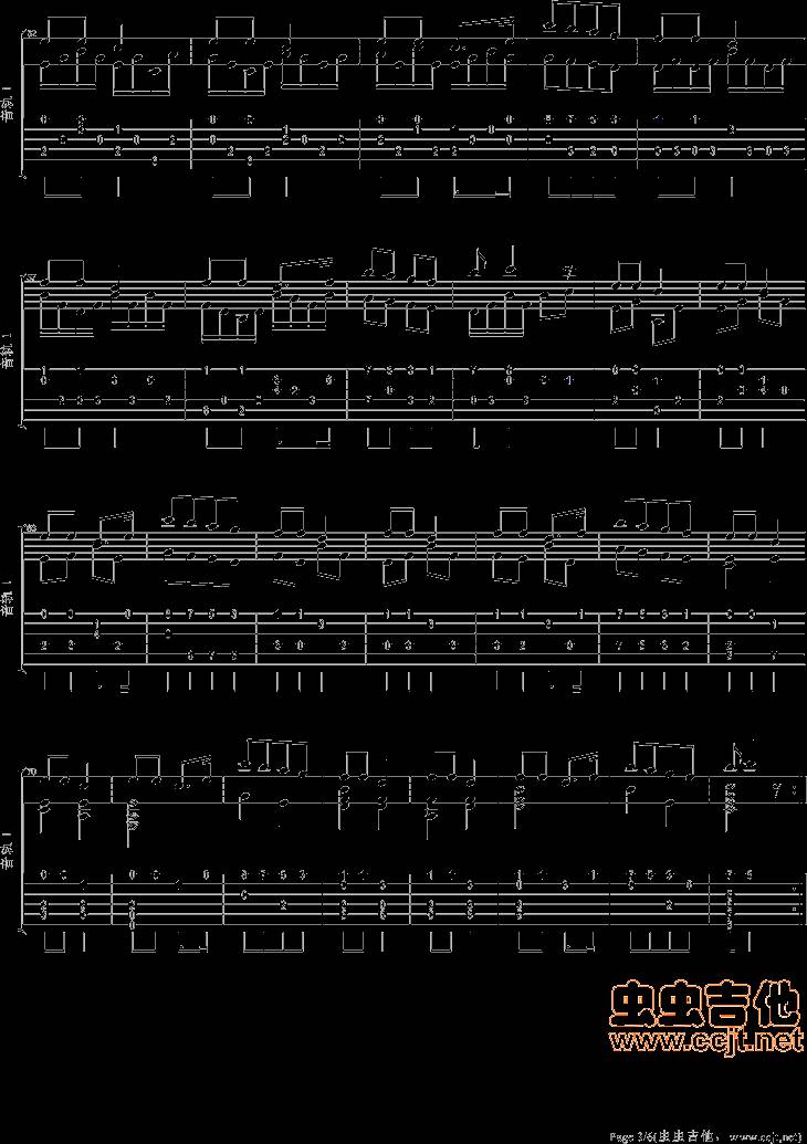 The First Love吉他谱