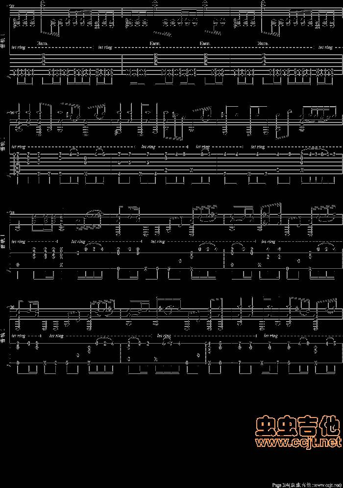 菊次郎的夏天吉他谱