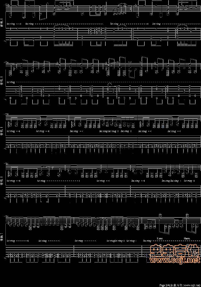 菊次郎的夏天吉他谱