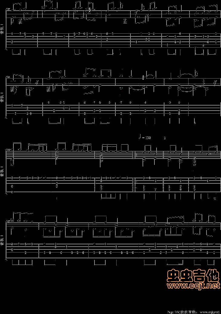 The First Love吉他谱