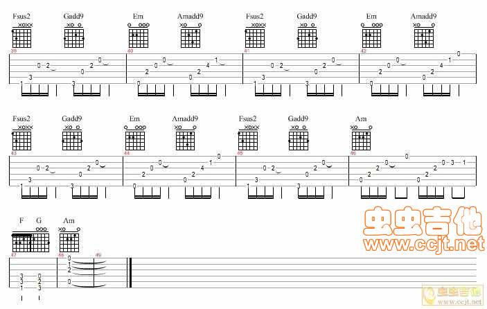 原谅我一次吉他谱 