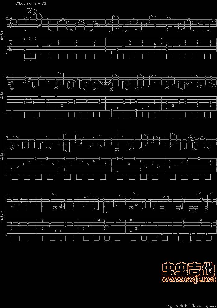 倩女幽魂吉他谱