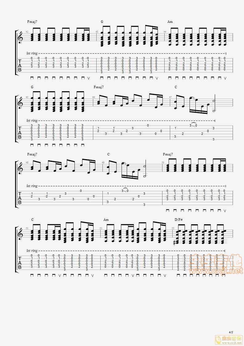 Safe and Sound - Taylor Swift吉他谱 