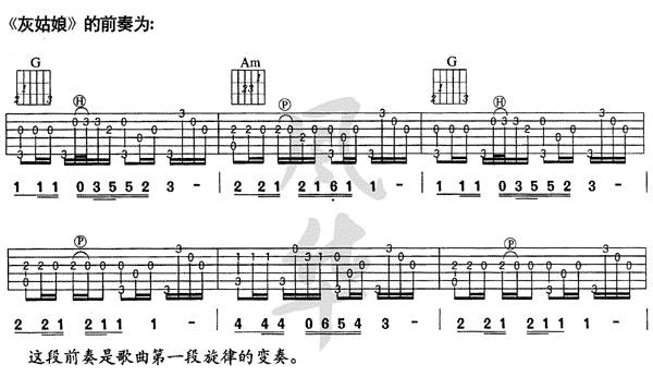 灰姑娘—刘传吉他谱