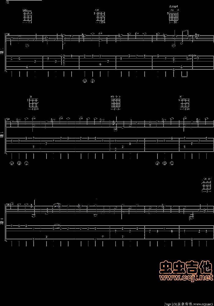 sing to jehovah吉他谱