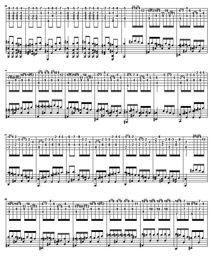 土耳其进行曲吉他谱