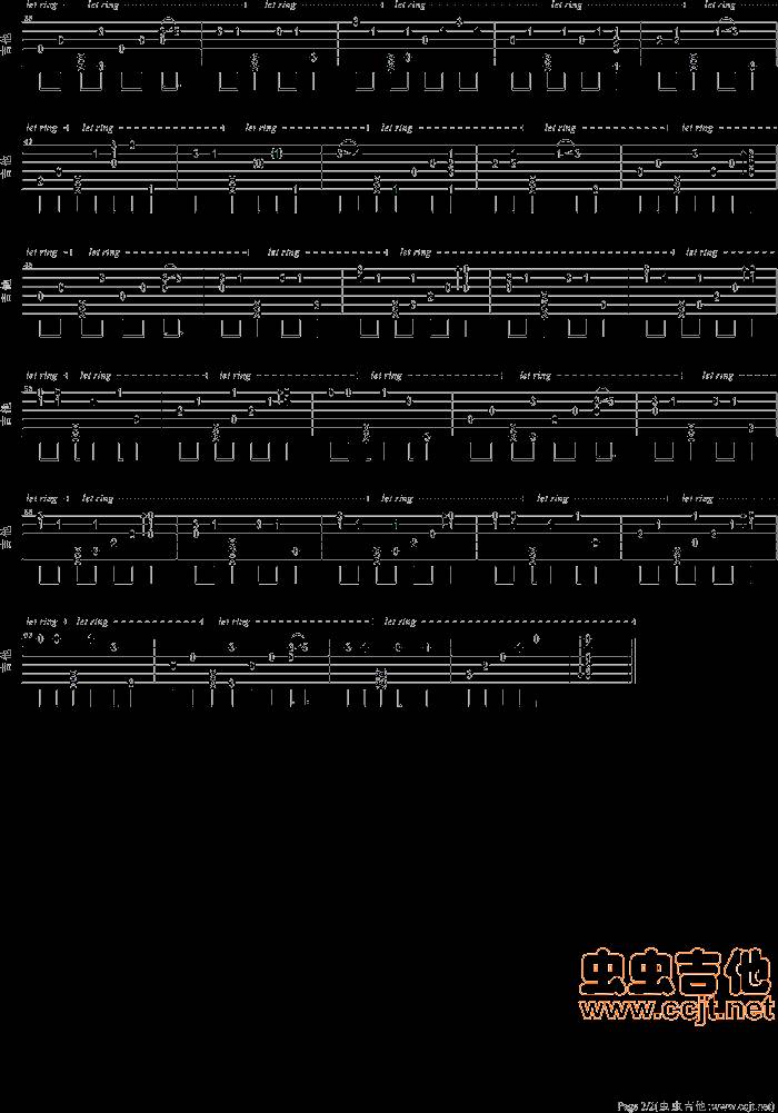You Are Not Alone吉他谱 