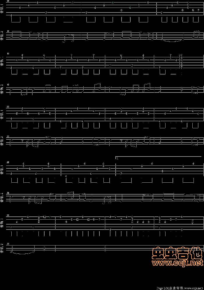 祝福你亲爱的吉他谱