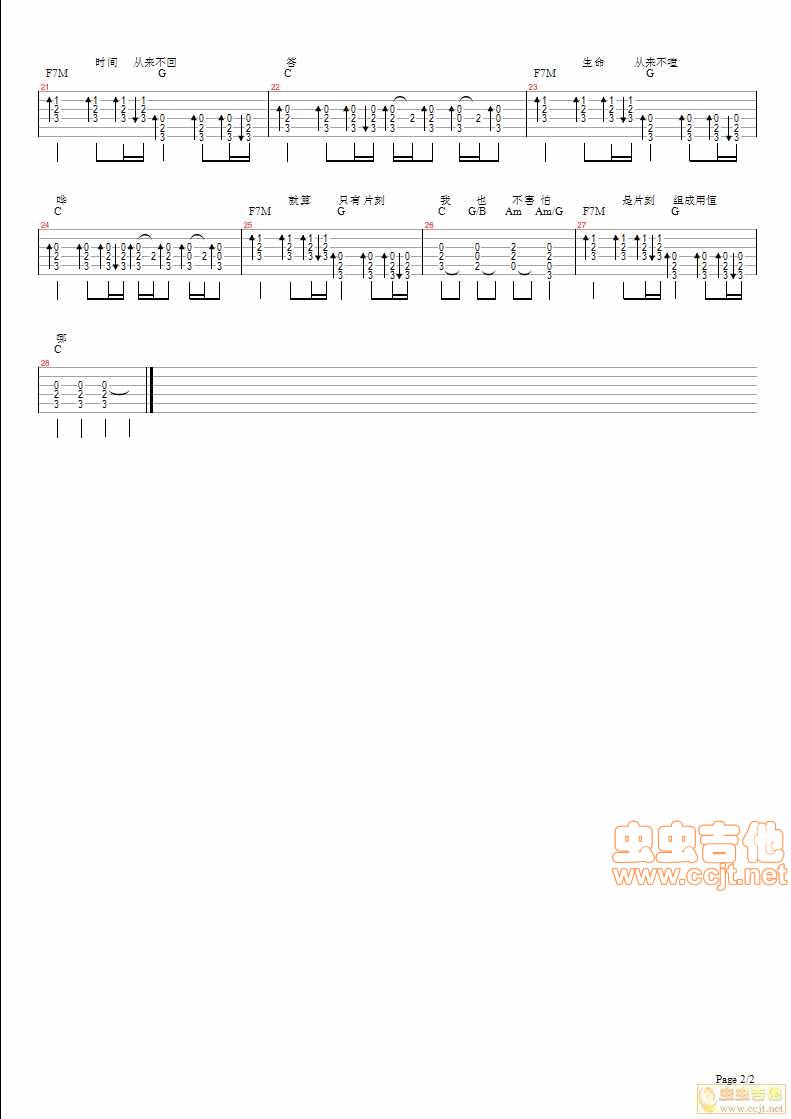 你在烦恼什么吉他谱 