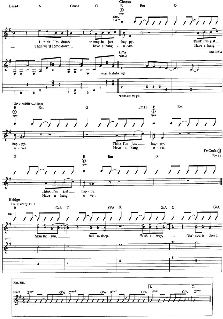 Dumb-Nirvana(吉他谱)