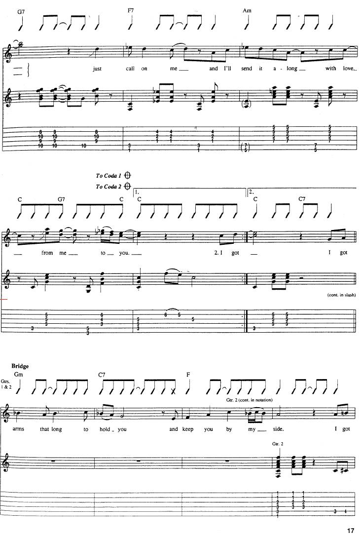 From Me To you吉他谱