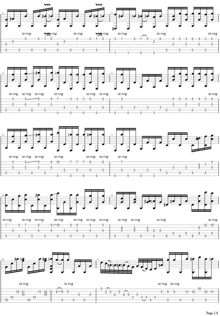 独一无二（李贞贤）吉他谱