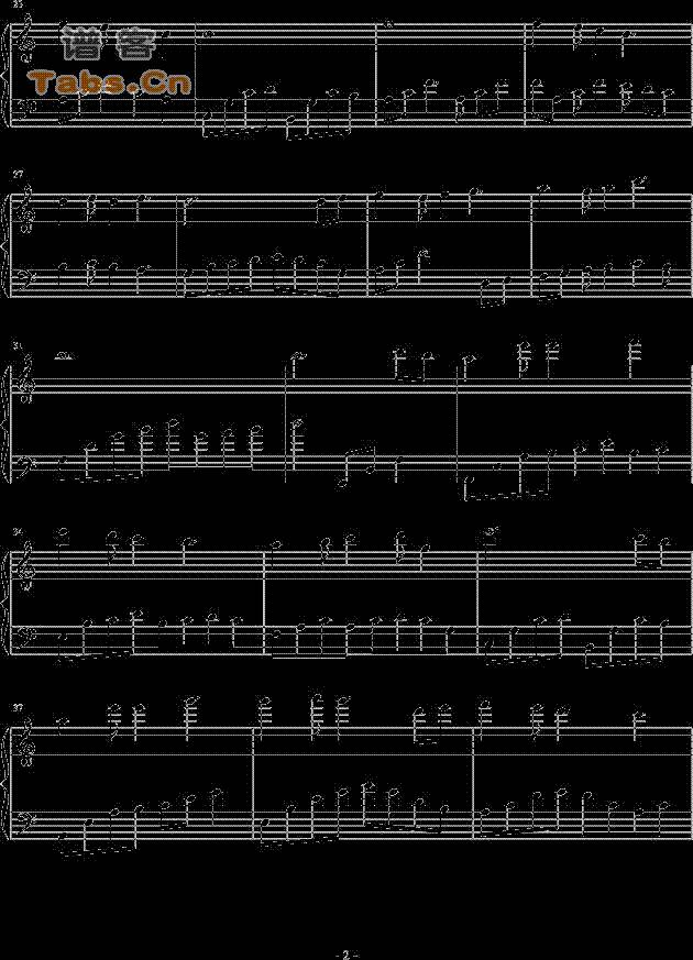 我们的纪念 	吉他谱