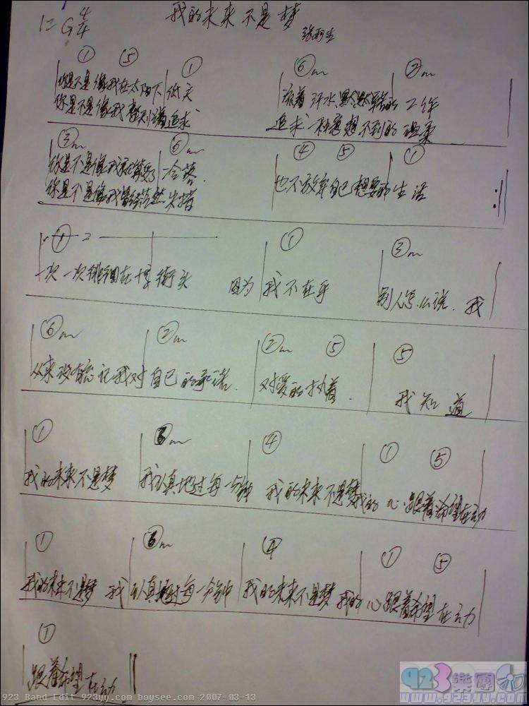 张雨生-我的未来不是梦吉他谱 