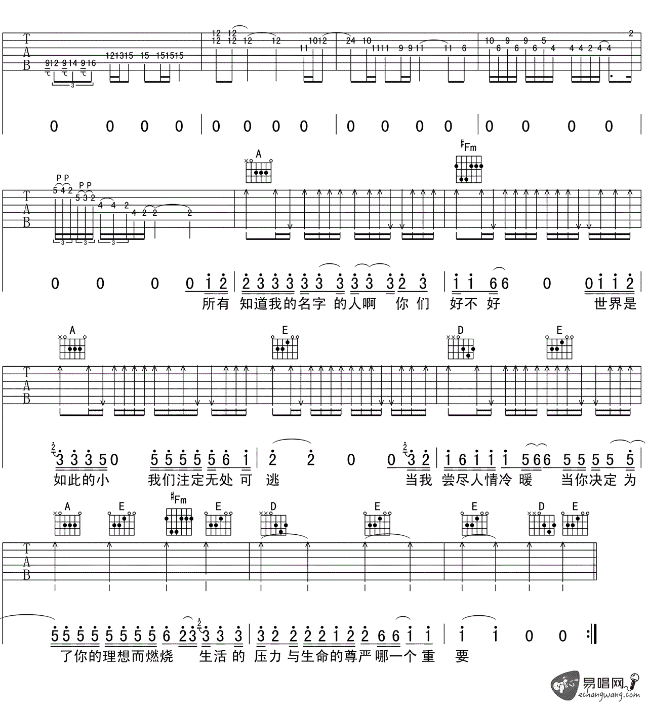 我是一只小小鸟弹唱谱