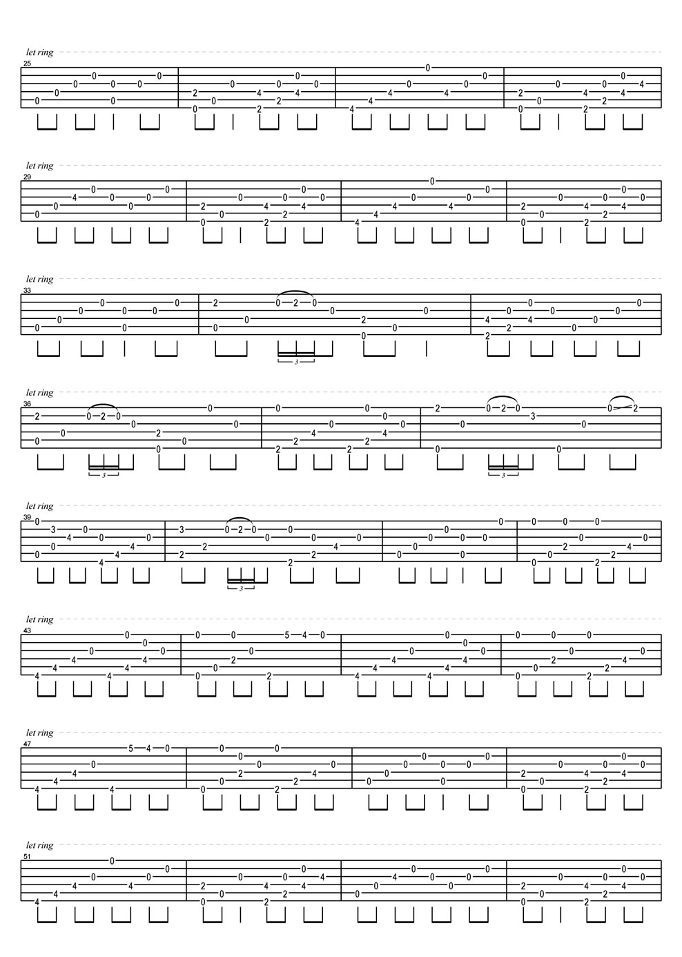 岸部真明 流行的云指弹谱