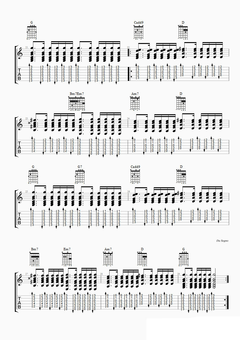 乃木坂46《立ち直り中》吉他谱